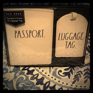 Passport Cover & Luggage Tag Set